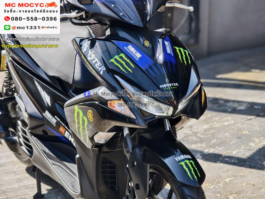 Aerox Monster 2019 วิ่ง3000โลแท้ รถบ้านแท้มือเดียว เครื่องท่อเดิมๆ กุญแจบุคเซอวิสครบ No1289 11
