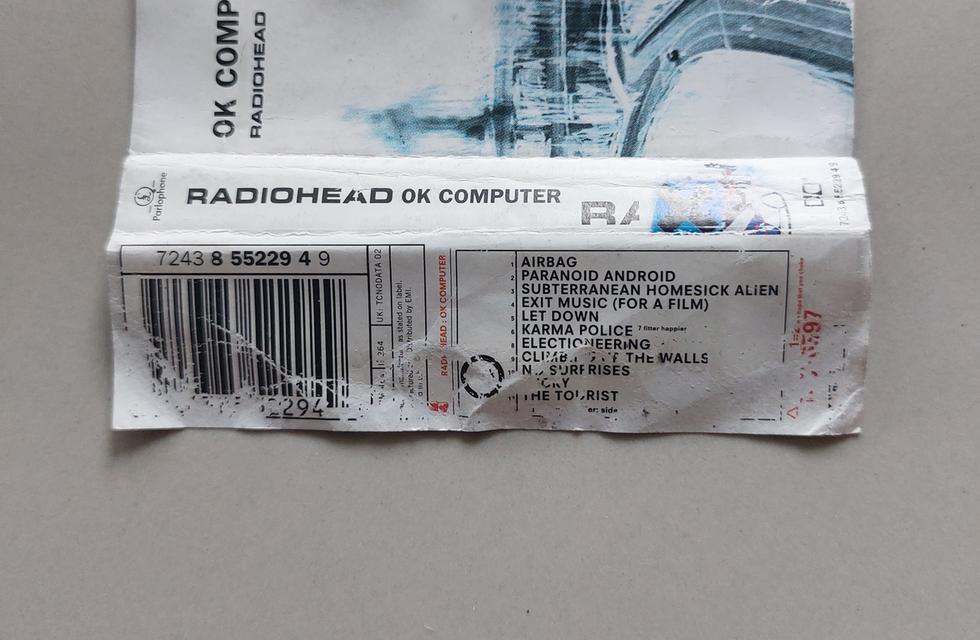 □มือ2 เทปเพลง วง RADIOHEAD□อัลบั้ม OK COMPUTER (ลิขสิทธิ์แท้)(แนว rock) 5