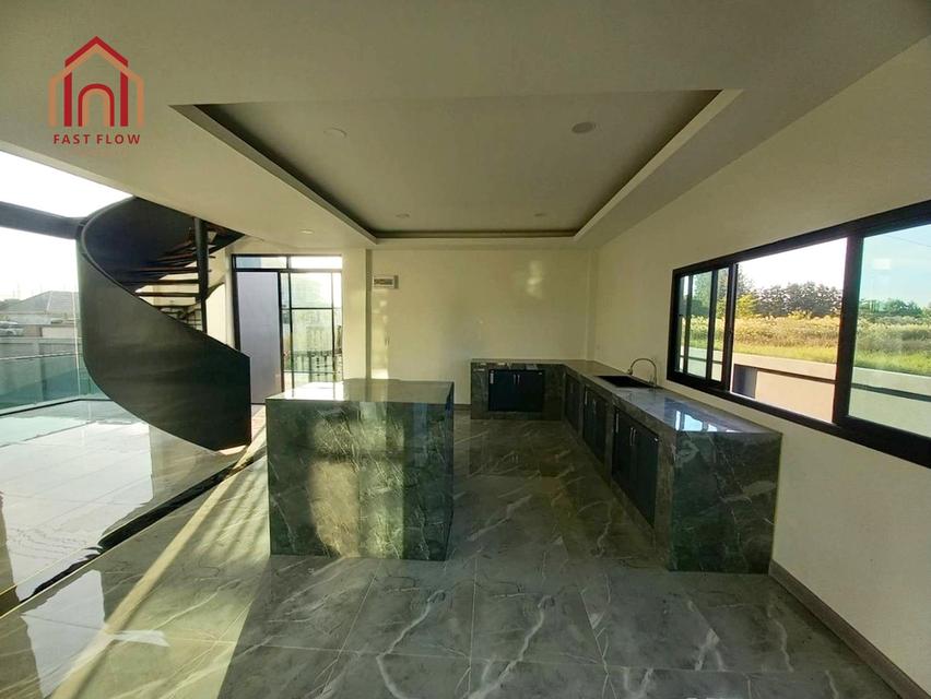 ขาย บ้านเดี่ยว ใกล้เซ็นทรัลนครปฐม ติดถนนสาธารณะ 2 ด้าน บ้านเลขที่สวย พร้อมอยู่ ไม่เคยพักอาศัย วัสดุอย่างดี ถนนยิงเป้าใต้ ซอยตรงข้าม สวนราชพฤกษ์เอราวัณ 3