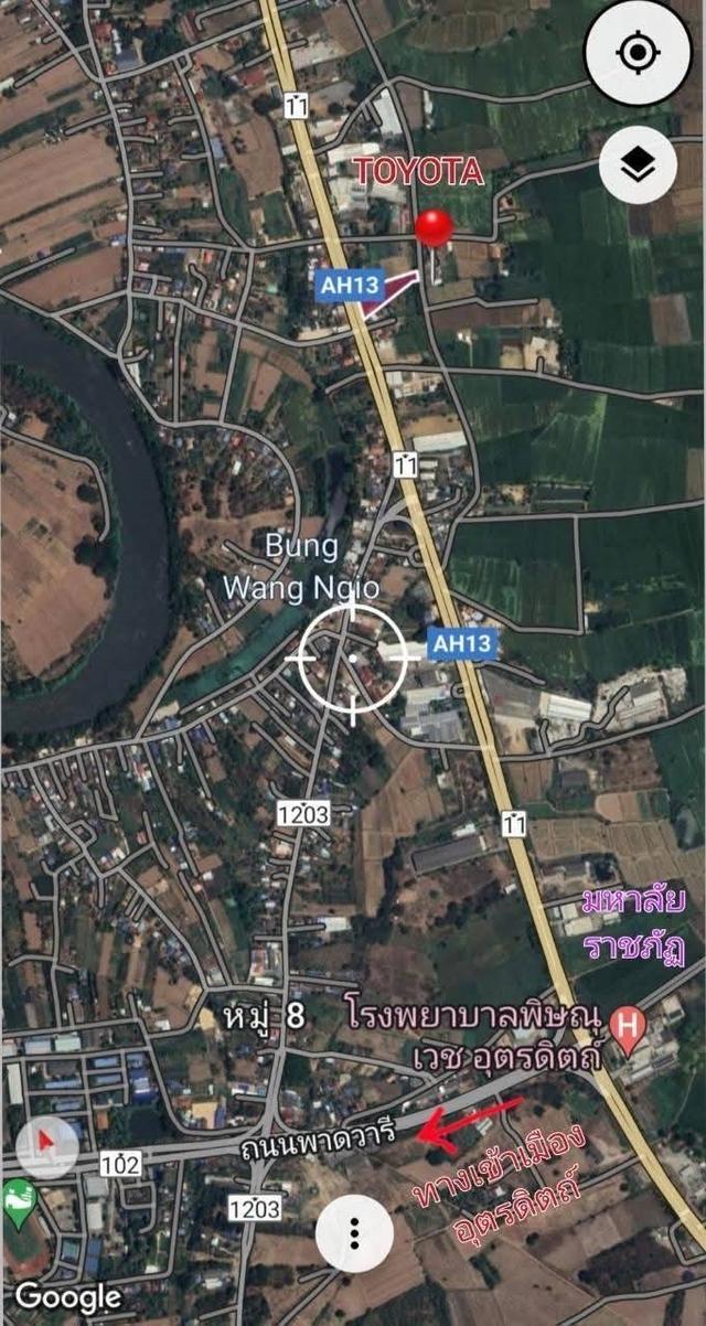 ขายที่ดินทำเลทอง ติดถนนสายเอเชีย (ทางหลวงหมายเลข 11) จ.อุตรดิตถ์ 6