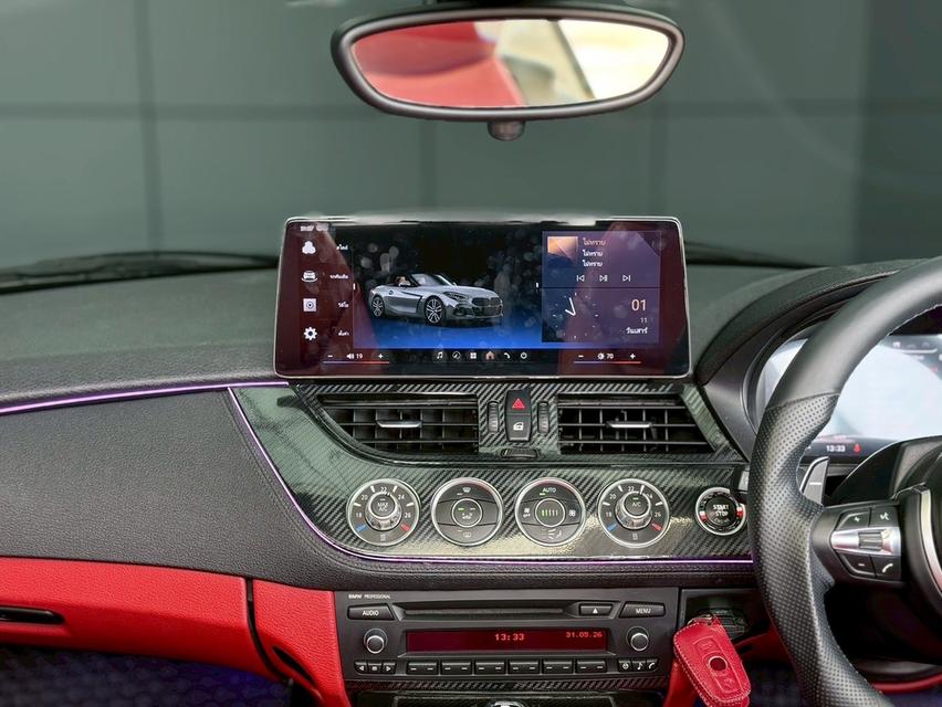 2012 BMW Z4, 2.0 sDrive20i M SPORTโฉม ปี02-ปัจจุบัน สีชมพู(wrap)👉ไมล์ 154,773 ก.ม. รูปที่ 13
