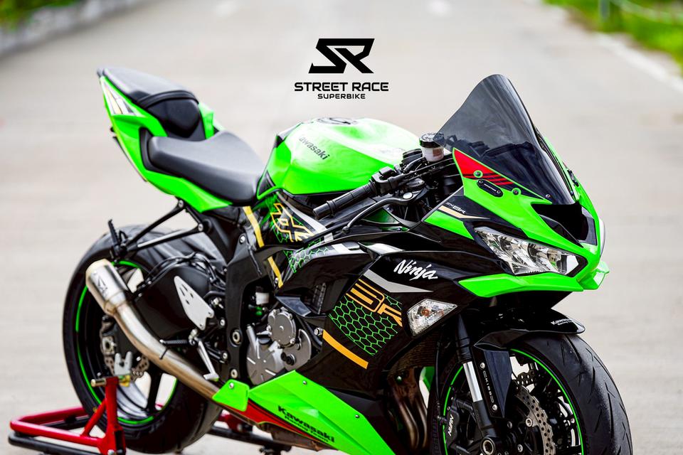 2019 Kawasaki 🔥 zx-6r จดปี 2022 สภาพสวยจัด! 🔥 12