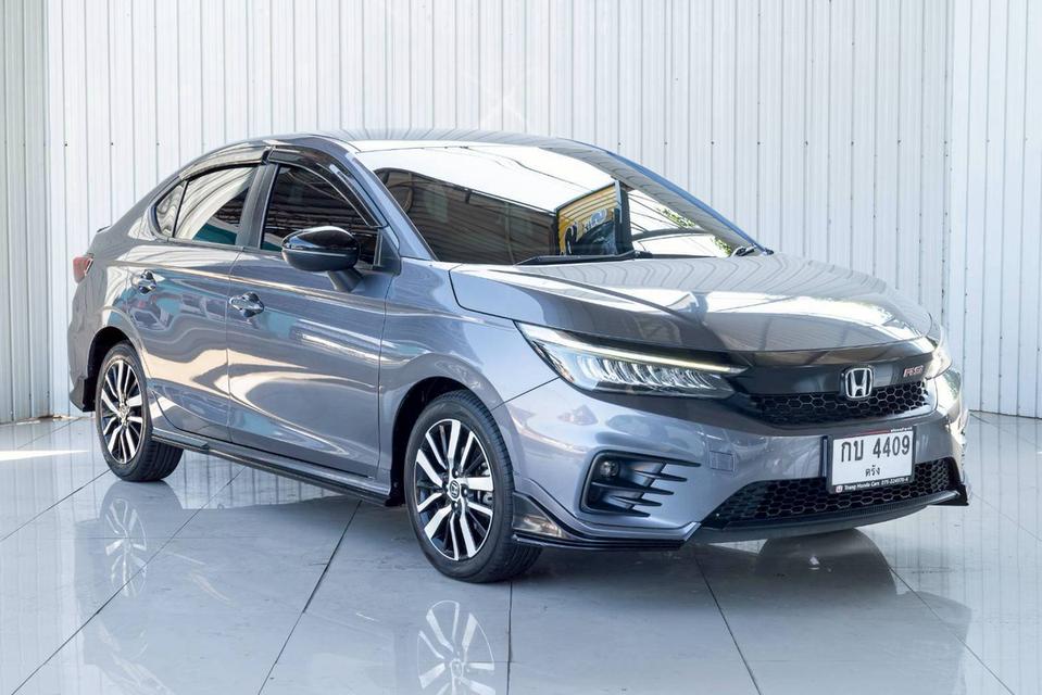 HONDA CITY 1.0 RS ปี 2022 สีเทา โฉม ปี19-ปัจจุบัน 4D