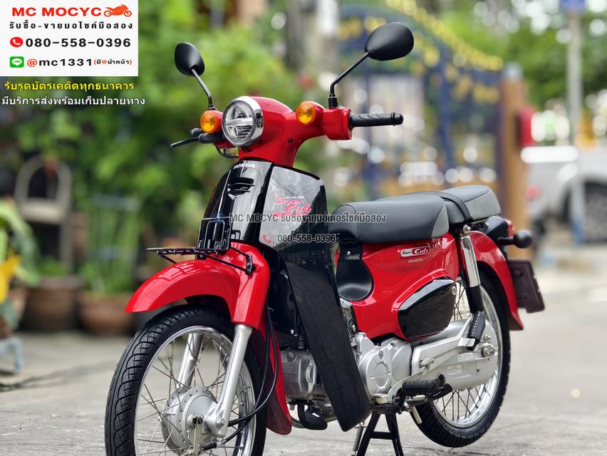 Super cub 2020 วิ่ง1000โล สตาดมือ รถบ้านมือเดียวเครื่องดีสีสวย No863  2