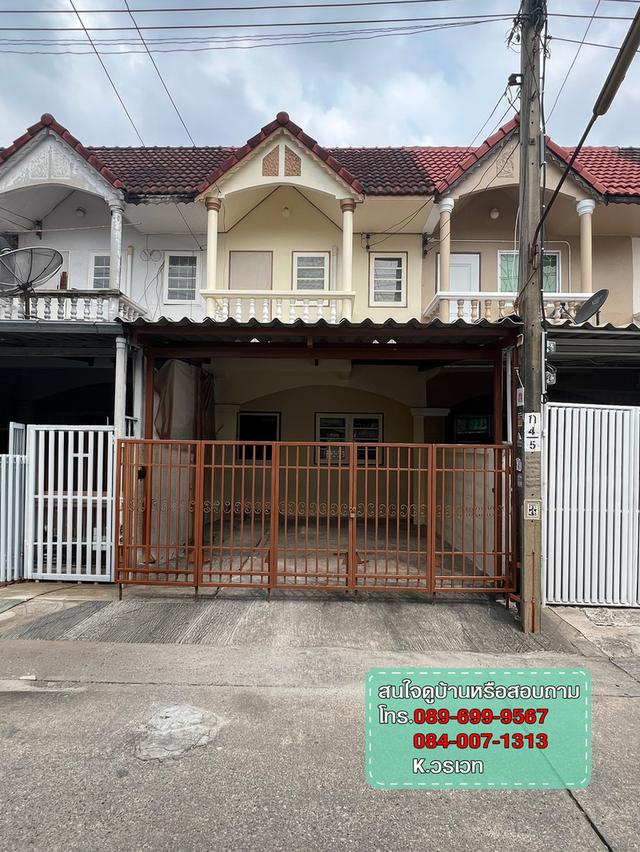 ทาวน์เฮ้าส์ 2ชั้น 2ห้องนอน 2ห้องน้ำ 1