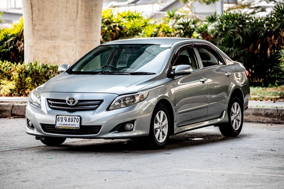 Toyota Altis 1.6E ปี 2009 สีเทา เกียร์ออโต้