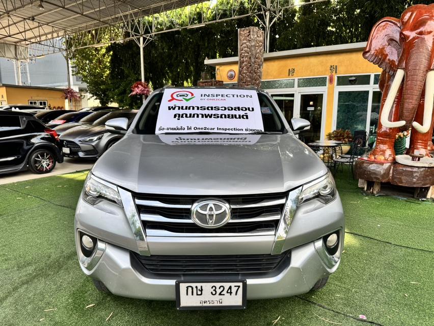 TOYOTA FORTUNER ตัวV 4WD  เครื่อง2.8 cc  เกียร์ AUTO ปี2018