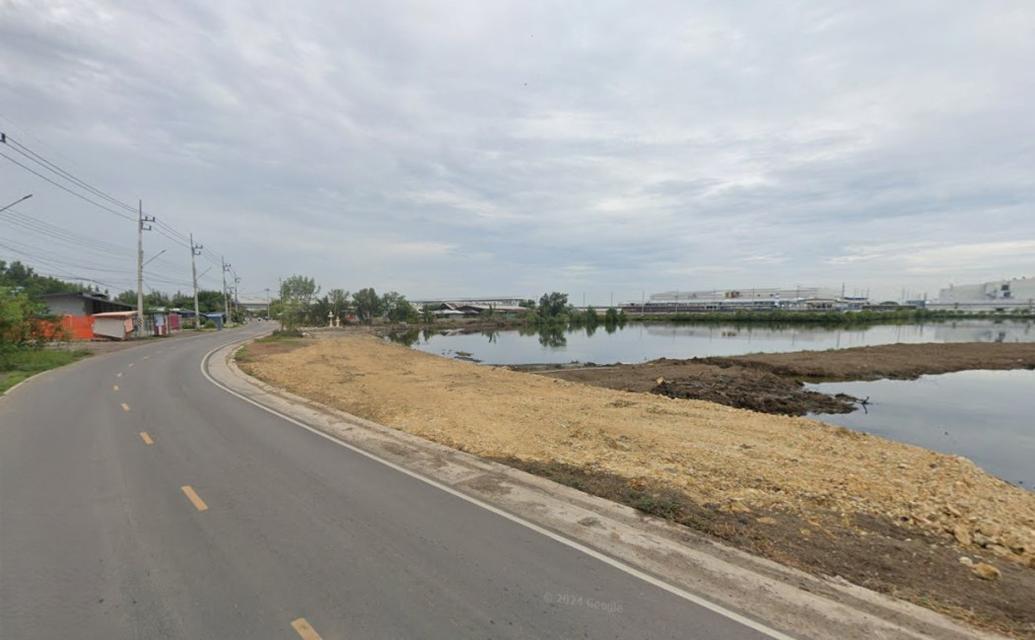 ขายที่ดินจังหวัดสมุทรสาคร 22 ไร่ 1 งาน 54 ตร.ว. ถนนบ้านสันดาบ ใกล้นิคมสินสาคร 2