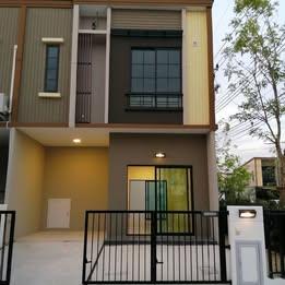 ให้เช่าทาวน์โฮม(บ้านใหม่) โครงการ : เดอะคอนเนค สุวรรณภูมิ4 ซ.กิ่งแก้ว 37 (ใกล้สนามบินสุวรรณภูมิ) 1