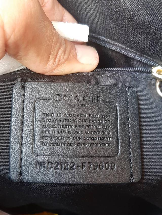 กระเป๋า coach. สีน้ำตาล รูปที่ 3