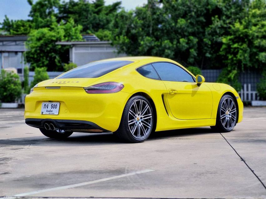 Porsche Cayman(981) ปี 2016 ไมล์ 52,xxx km 4