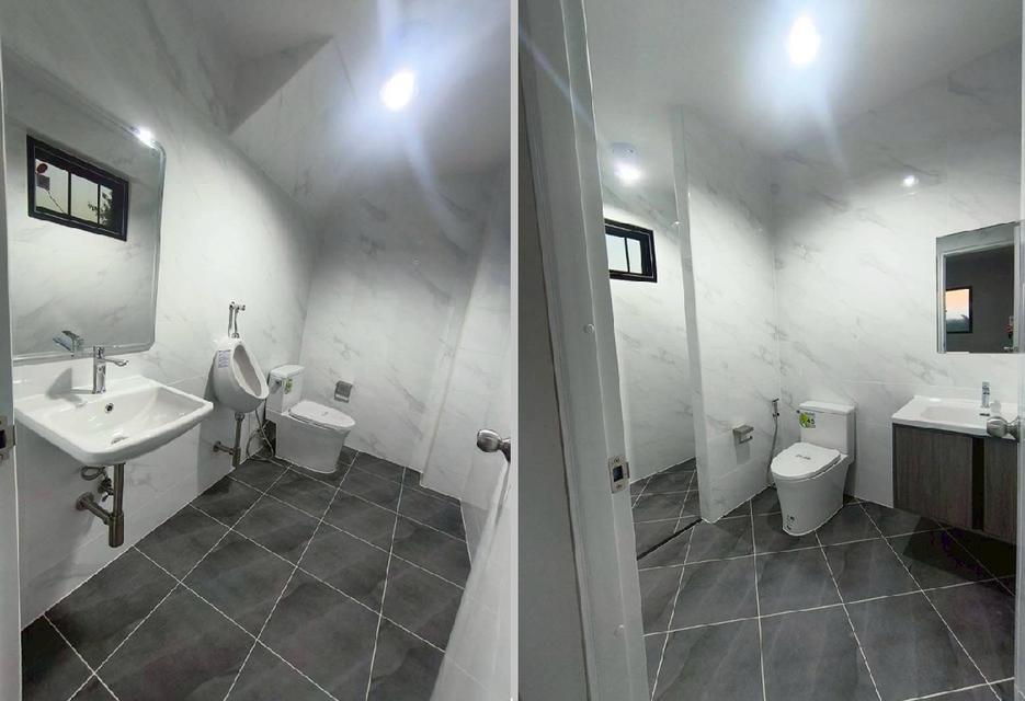 ให้เช่าโกดัง พร้อมสำนักงาน พร้อมห้องพัก ย่านบางใหญ่ ซอยวัดต้นเชือก ถนนทางหลวงชนบท นบ.5014 / สร้างใหม่ / พื้นที่ใช้สอยรวม 408 ตารางเมตร 9