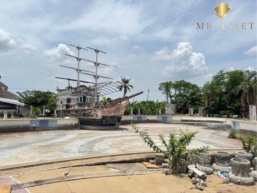 ขายที่ดินถมแล้ว พร้อมสิ่งปลูกสร้าง 6-1-60.7 ไร่ หมู่บ้านมหาชัยเมืองใหม่ ติดถนนพระราม2 จ.สมุทรสาคร