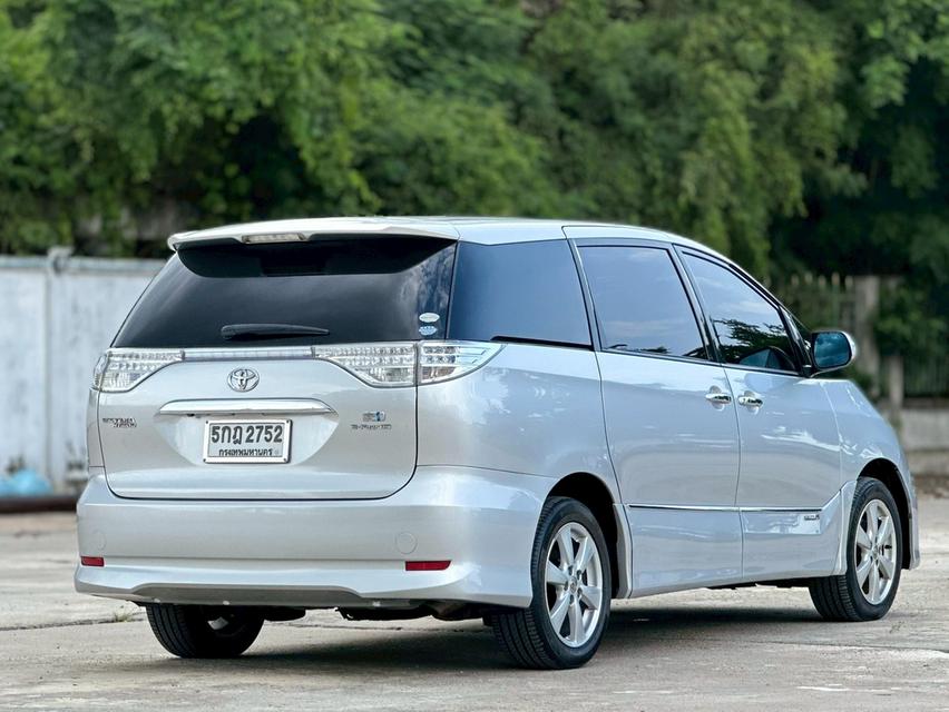 รหัสรถ PAT2752 Toyota Estima 2.4 Hybrid E-Four ปี 2009 สีเงิน