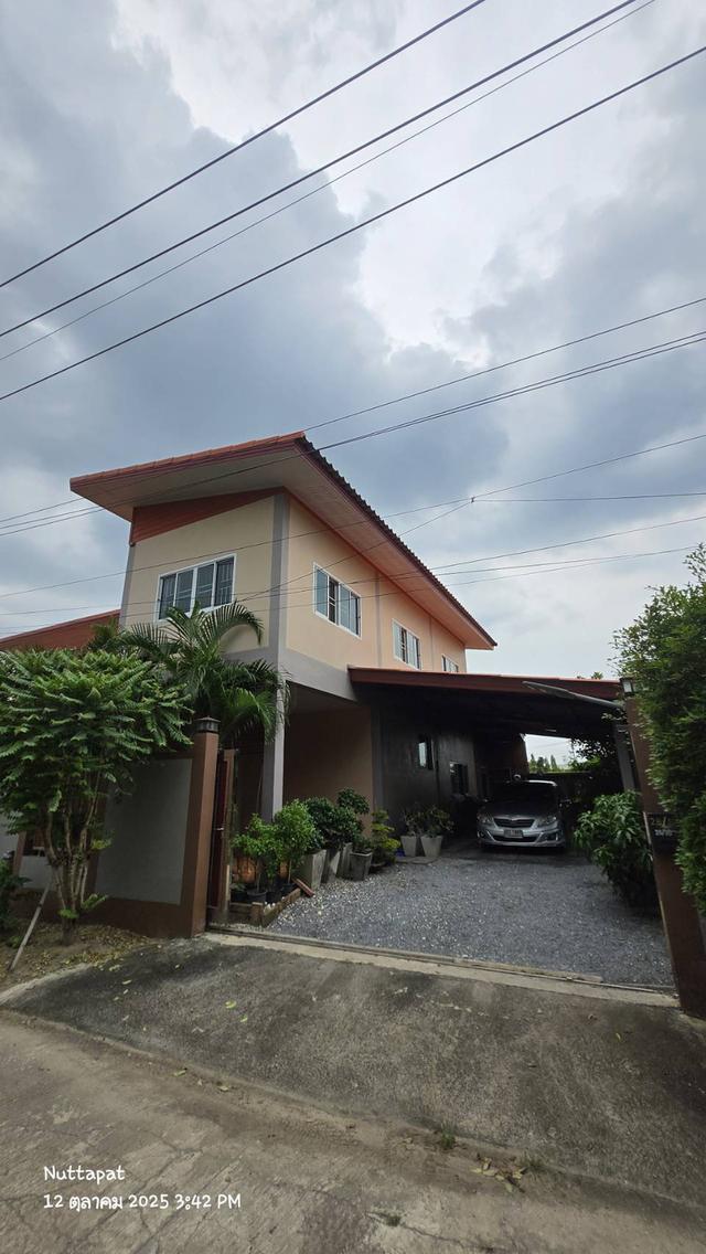 บ้านเดี่ยว(สร้างเอง) 93 ตร.วา ต.ราษฎร์นิยม ไทรน้อย นนทบุรี (เจ้าของขายเอง) 2