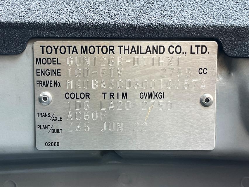 TOYOTA HILUX REVO DOUBLE CAB 2.8 HIGH 4WD ปี 2022 AUTO 4X4 สภาพนางฟ้า รูปที่ 19