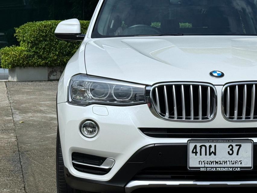 2016 BMW X3 20d LCI รถมือเดียวออกป้ายแดง รถวิ่งน้อย เข้าศูนย์ทุกระยะ รถไม่เคยมีอุบัติเหตุครับ 6
