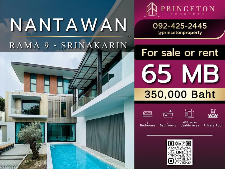 นันทวัน พระราม 9 – ศรีนครินทร์ บ้านหรูระดับพรีเมียม บนทำเลศักยภาพ “กรุงเทพกรีฑาตัดใหม่” 1