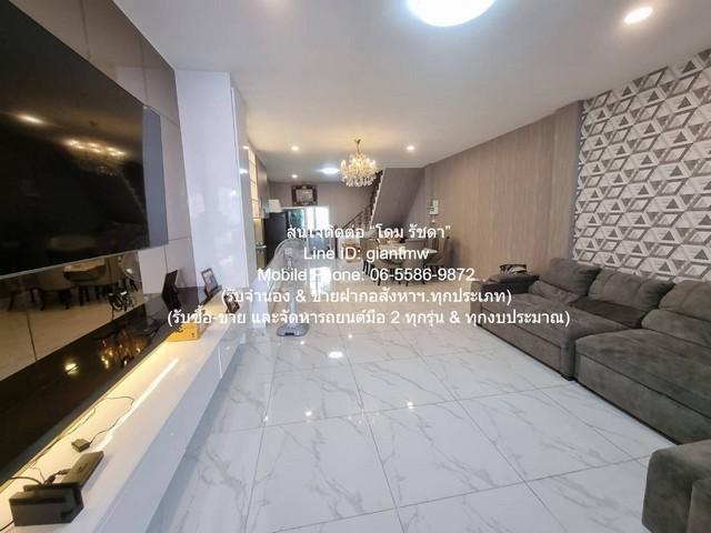 townhouse ให้เช่าทาวน์โฮม 4.5 ชั้น (สภาพใหม่) ใกล้ MRT สุทธิสาร 25.8 ตร.ว. 4 น 3 น้ำ ราคา 55,000 บาท/เดือน 4 ห้องนอน 550