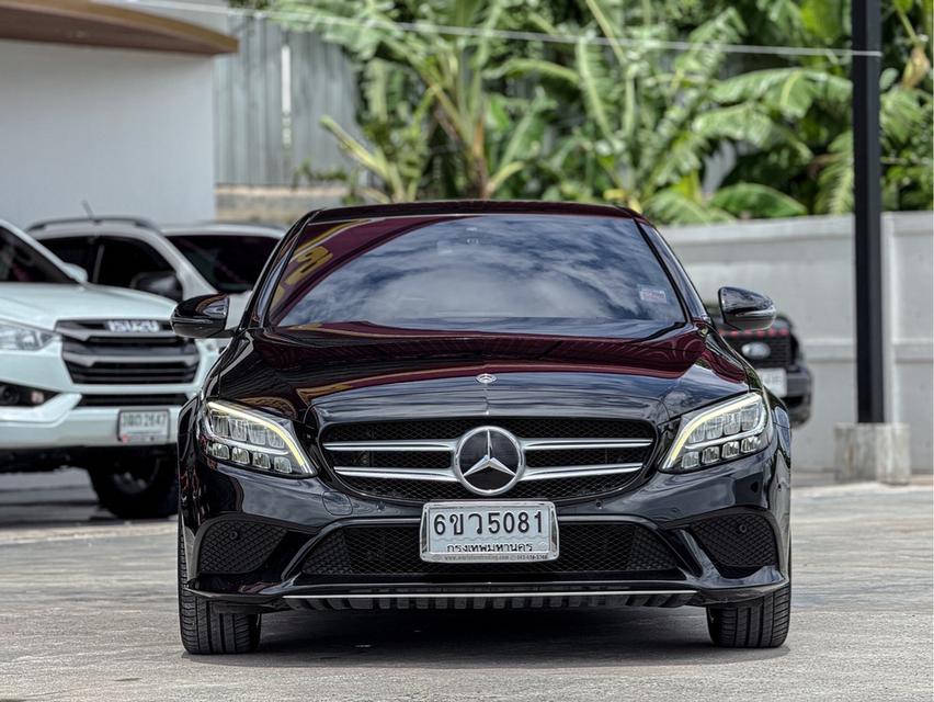 รหัสรถ WRT5081 2019 BENZ C-CLASS, C300e AVANTGARDEW205 จดทะเบียนปี 2020 สีดำ เบนซิน/ไฟฟ้า
