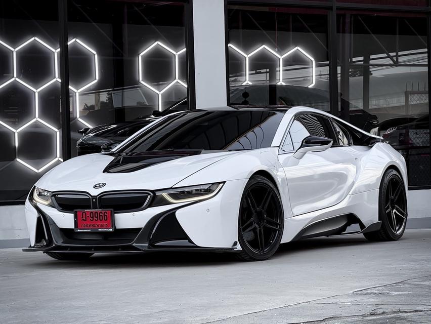 (แจ้งรหัสรถ MCA9966) 2015 จด 2018 BMW I8 1.5L HYBRID 4WD PURE LMPULSEแต่งเต็ม FULL CARBON รูปที่ 4