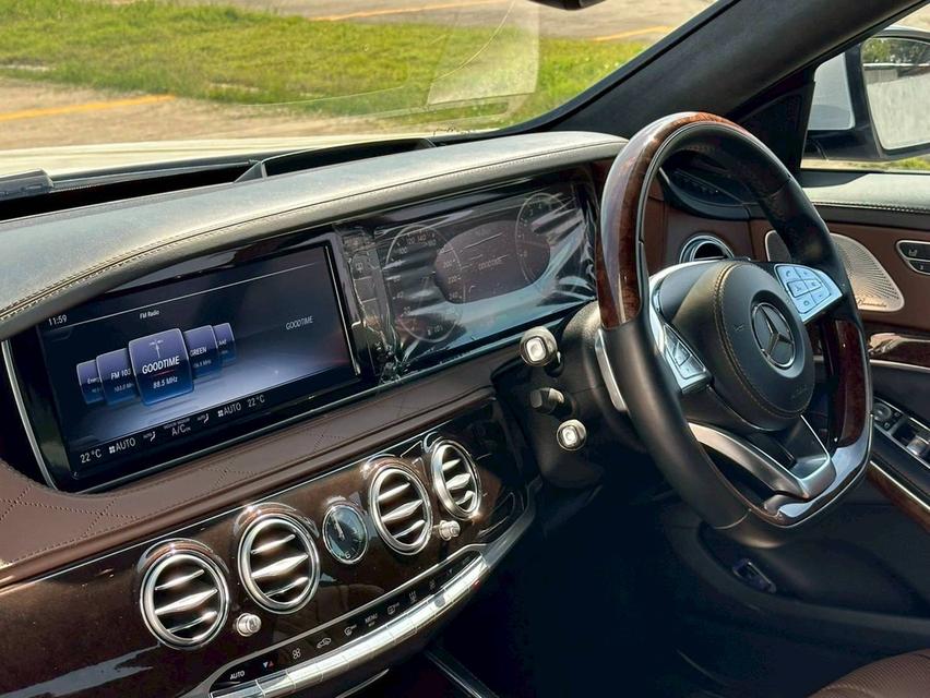 Mercedes Benz S500e AMG Premium W222 สีขาว 2016 จด 2017 รูปที่ 14