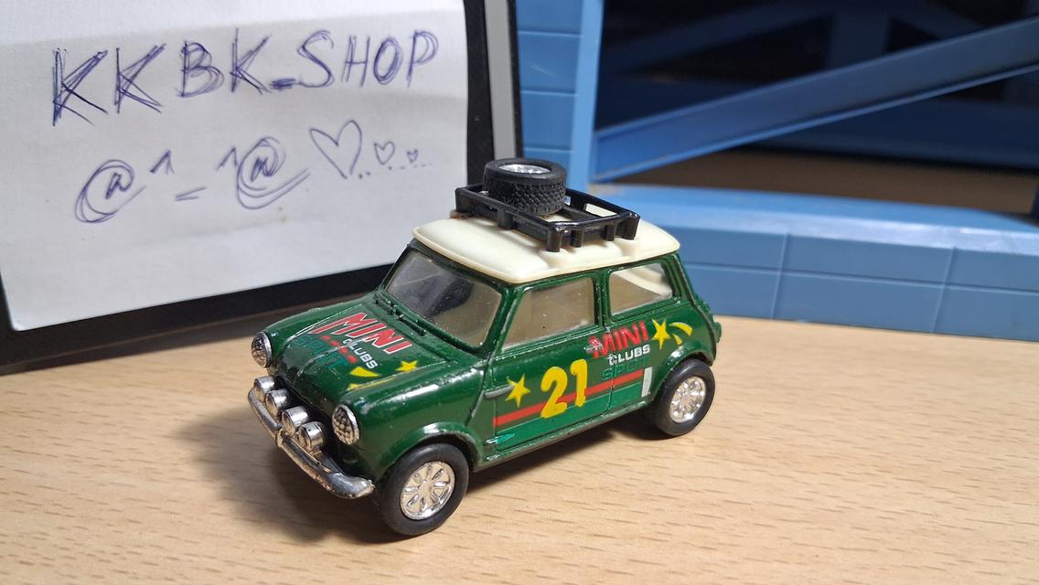 รถโมเดล รถเหล็ก Exotic 2.5" Austin Morris Mini 7 Cooper Rally Unbranded 1/50 Diecast Mint Loose