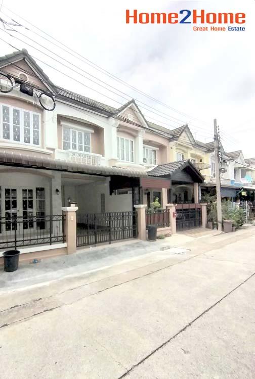 ขาย ทาวน์เฮ้าส์ ทาวน์โฮม ตกแต่งใหม่ บ้านบุศรินทร์ บ้านกล้วยไทรน้อย 2