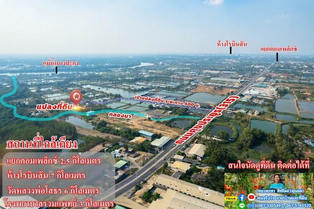 ขายที่ถมแล้ว ติดคลอง ใกล้ใจกลางเมือง 161 ตรว. ต.คลองนา อ.เมือง จ.ฉะเชิงเทรา 2