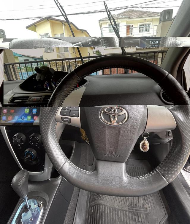 Toyota Vios 2013 สีน้ำตาลปรอนซ์ทอง สภาพสวยเดิม ไม่เคยเฉี่ยวชน ไมล์ 60000 กิโล