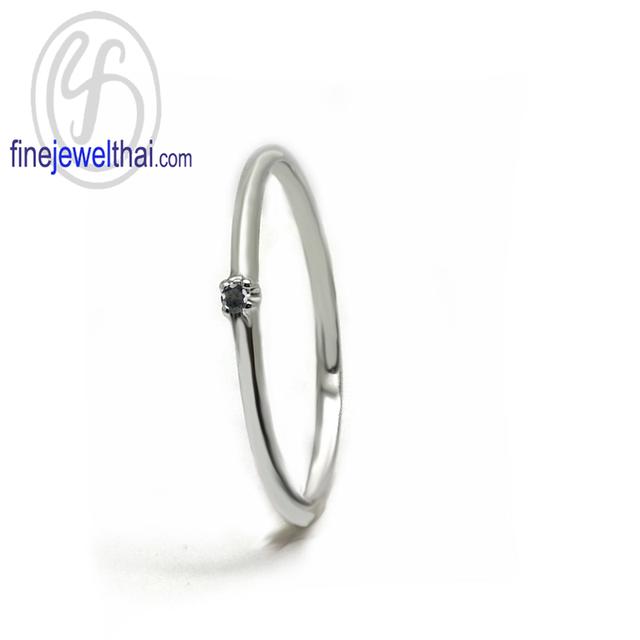 Finejewelthai แหวนนิลแท้-แหวนเงินแท้-R1361on รูปที่ 2