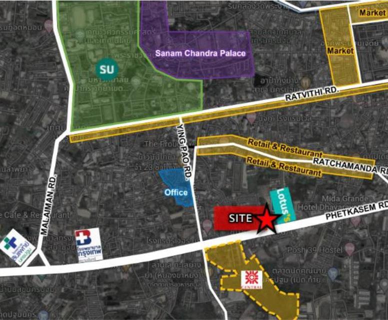 ขายที่ดิน นครปฐม ข้างโลตัส 2