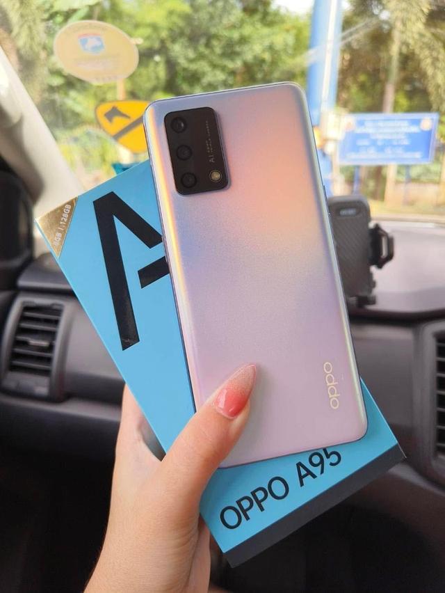 ขาย Oppo A95 มือ 2 อุปกรณ์ครบกล่อง