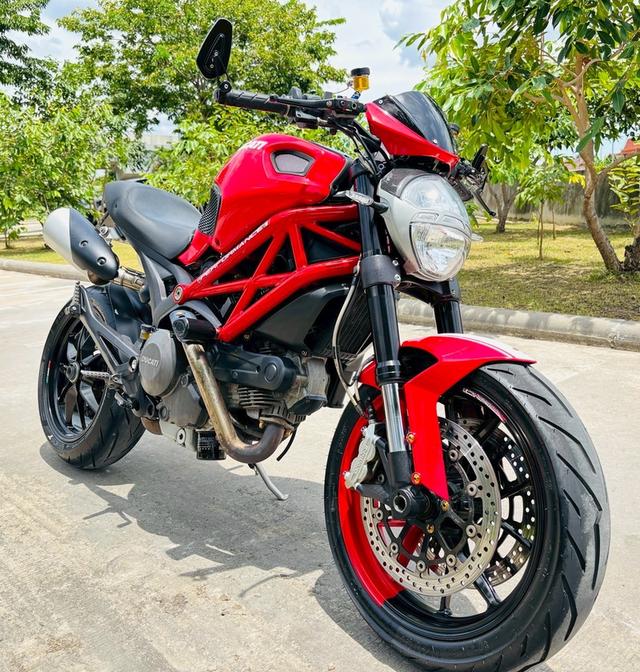 Ducati Monster 796 ABS ปี 2015 สีแดงพร้อมของแต่ง เซอร์วิสใหญ่มาเรียบร้อย 2