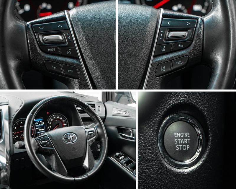 Toyota Alphard SC Package Modellista 2023 สีขาว ไมล์น้อย รูปที่ 14