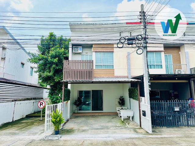 ขายบ้านอ่อนนุช ให้เช่าบ้านอ่อนนุช พฤกษา พัฒนาการ หลังมุม ที่จอดรถเยอะ ต่อเติมครบ ทำเลดี หลังบ้านไม่ติดใคร ใกล้แยกคลองตัน มอเตอร์เวย์ 1