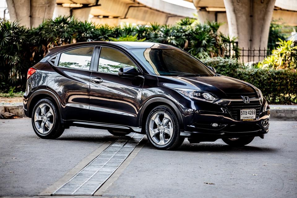 Honda Hrv 1.8E สีเทา ปี 2016 มือเดียวป้ายแดง 5