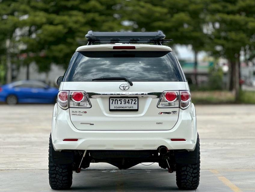 รหัสรถ PEAT9472 TOYOTA FORTUNER 3.0V 4WD ปี2013 สีขาว  4