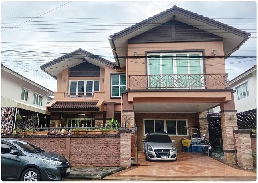 H-109 : บ้านสวยพร้อมอยู่ 72 ตร.วา ม.คาซ่า วิลล์ วัชรพล ถ.วัชรพล สายไหม 3