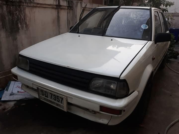 Toyota Starlet Ep71 สีขาวราคาถูก  3