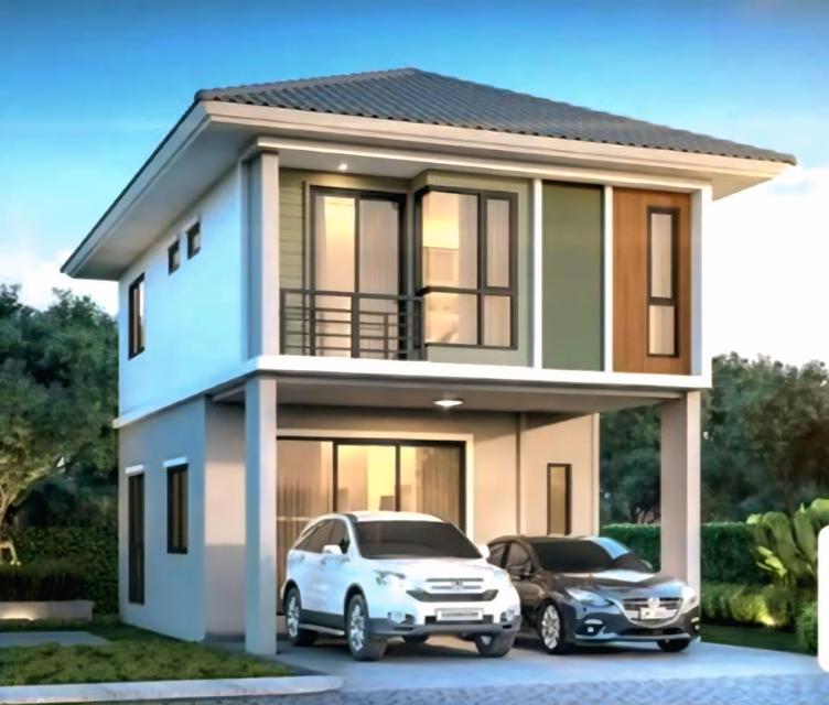 บ้านแฝด2 ชั้น🏡 บ้านแฝด 2 ชั้น – โครงการ CHATLUANGรูปแบบ: บ้านแฝดสไตล์บ้านเดี่ยวราคาเริ่มต้น: 2.45 ล้านบาท 2