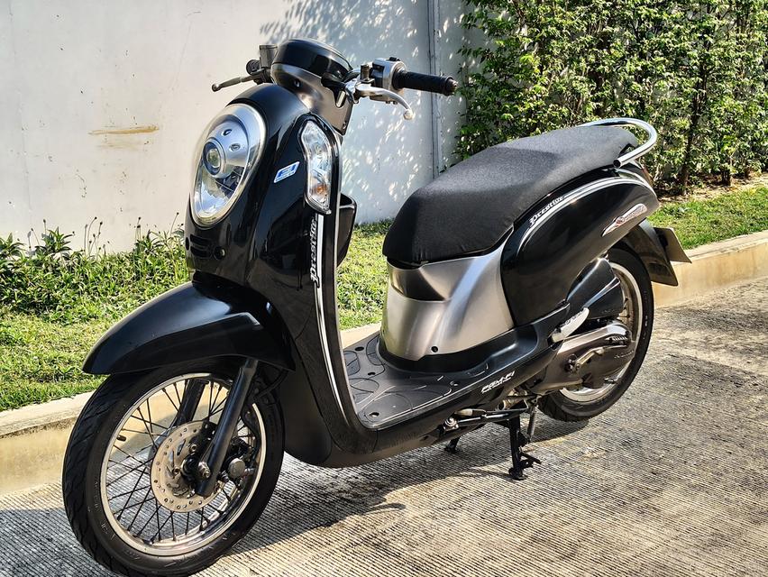 Honda Scoopy i หัวฉีด ปี2012 สี ดำ-เทา