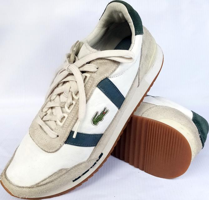 LACOSTE รองเท้าผ้าใบมือสอง สภาพงามๆ จัดส่งฟรี!!! เก็บปลายทาง 8