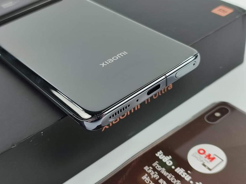 ขาย/แลก Xiaomi 11Ultra 12/512 Ceramic Black EU Rom สภาพสวย ยกกล่อง เพียง 23,900 บาท  6