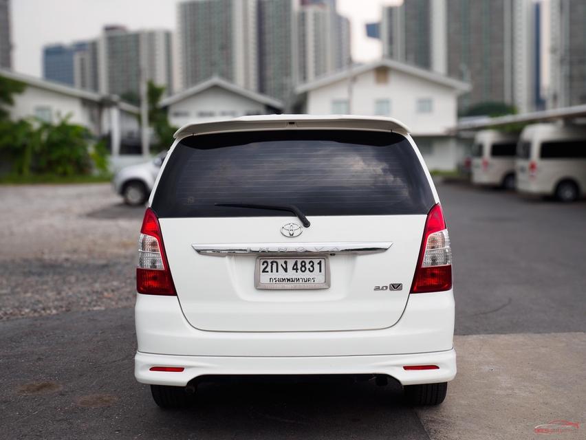 TOYOTA INNOVA 2.0V ติดแก็สโดนัท LPG หัวฉีดอย่างดี เกียร์ออโต้ สีขาว  2013 6