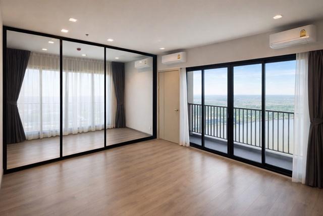 ให้เช่า คอนโด The Politan Rive 32ตรม. ชั้นที่ 41 MRT พระนั่งเกล้า 250 ม. วิวแม่น้ำเจ้าพระยา 1 นอน 2 แอร์ ตลาดนกฮูก