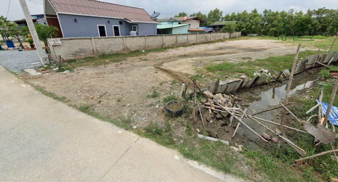 ที่ดิน ถ่มแล้ว 205 ตารางวา ด้านหลังติดคลอง ถนนเทพรัตน คลองตำหรุ ชลบุรี 3