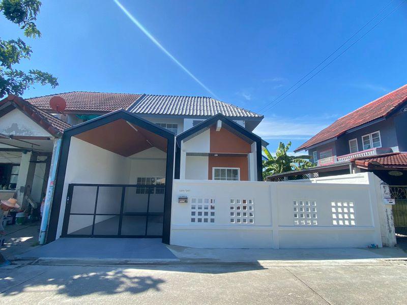 ขายบ้านแฝดสไตล์นอร์ดิก บ้านแฝด 2 ชั้น เนื้อที่ 40 ตรว. หมู่บ้านสายไหมวิลล่า ซอยสายไหม 77 แขวงสายไหม เขตสายไหม กรุงเทพมหานคร 1