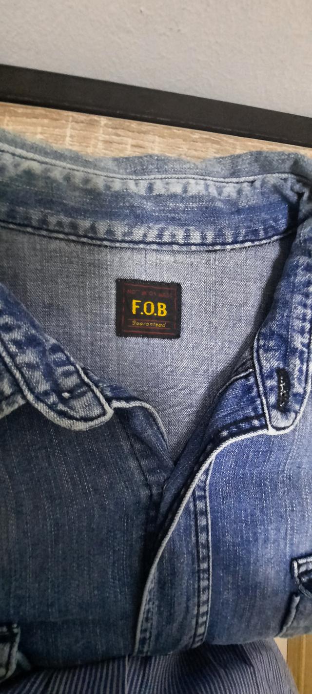 F.O.B Factory Denim Western Shirt 6