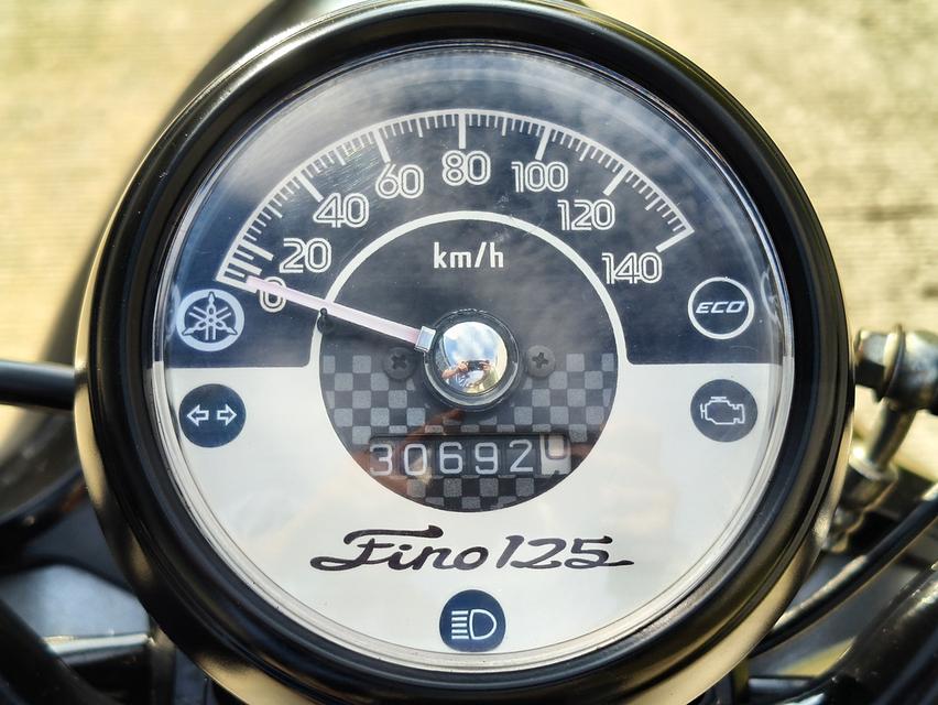 Yamaha Fino125i ปี2015 สีดำเอกสารครบโอนได้ รูปที่ 12